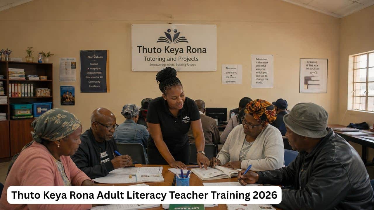 South African training classroom